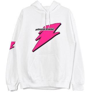 <img class='new_mark_img1' src='https://img.shop-pro.jp/img/new/icons20.gif' style='border:none;display:inline;margin:0px;padding:0px;width:auto;' />【Anti Social Social Club】CARELESS PINK BOLT HOODIE</p>−40％ off−