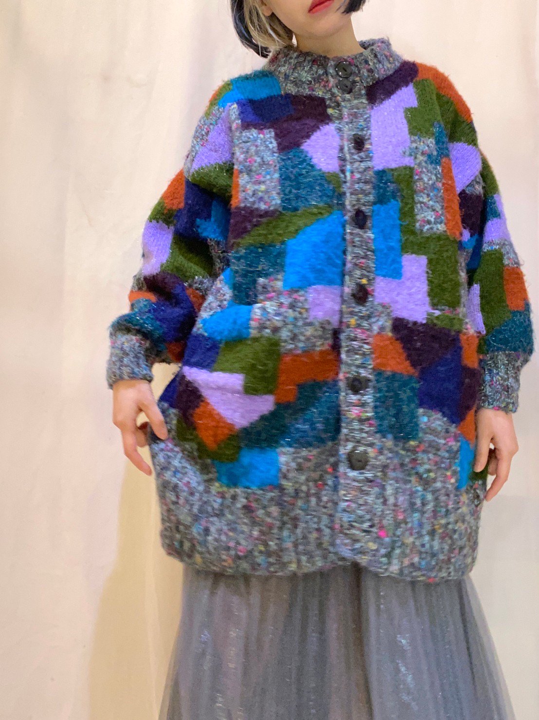 【 SALE 50%off】gramma knit cardigan