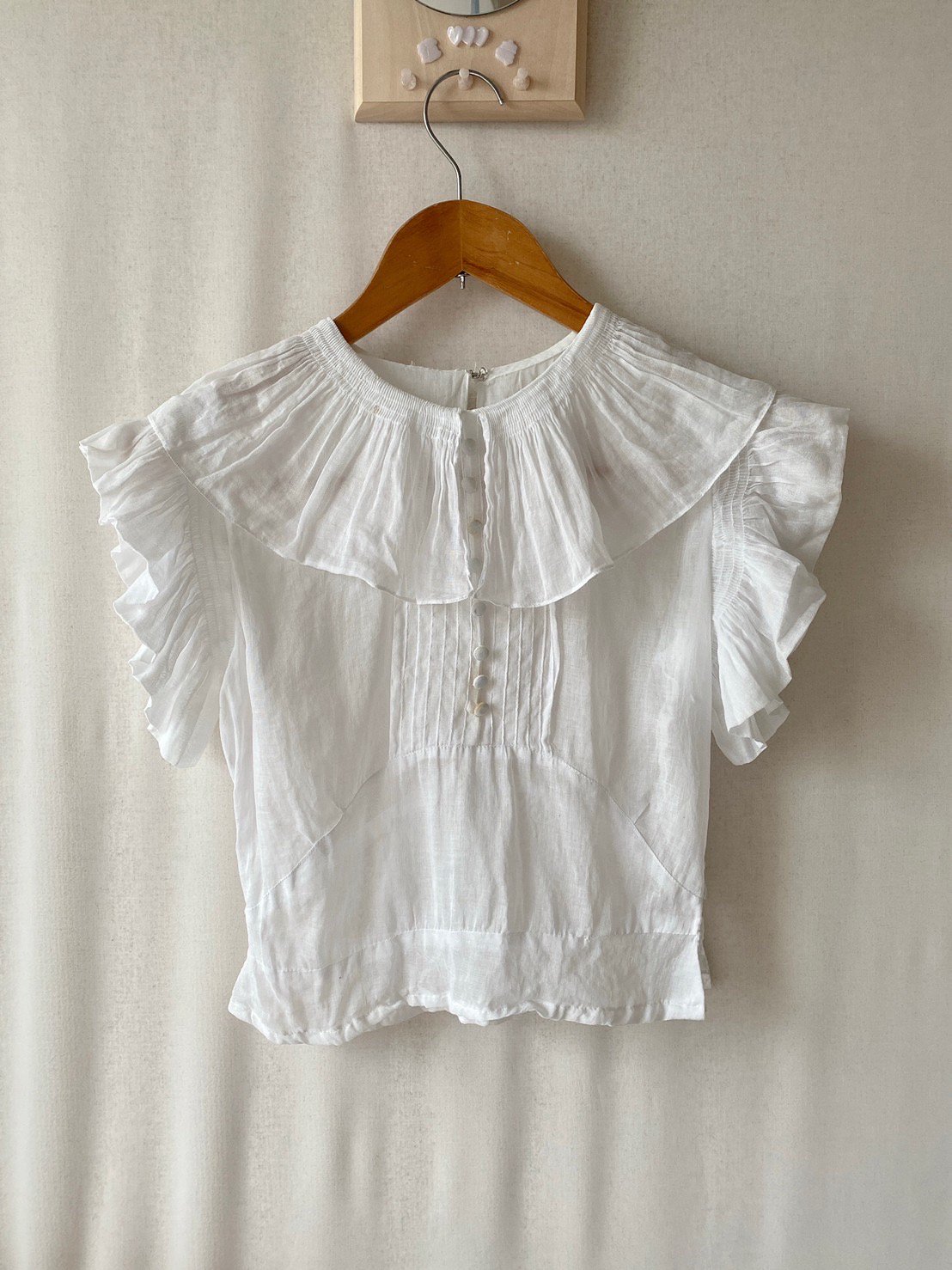 Antique cotton blouse