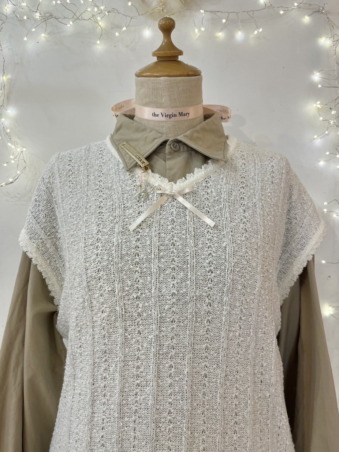 ivory summer knit tops