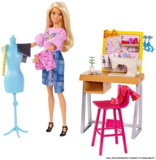 Barbie Career Places Playset, Multicolor