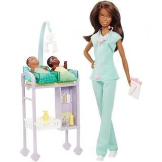 Barbie Baby Doctor Playset  AA