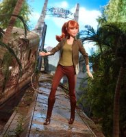 Jurassic World Toys Barbie Claire Doll