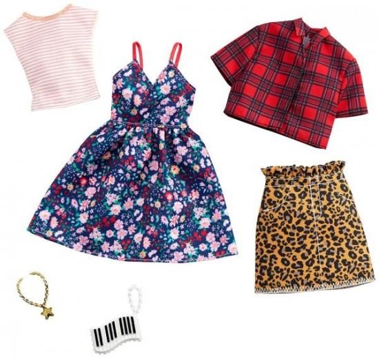 バービー ファッションパック フローラルチェック バービー ファッションパック フローラルチェック