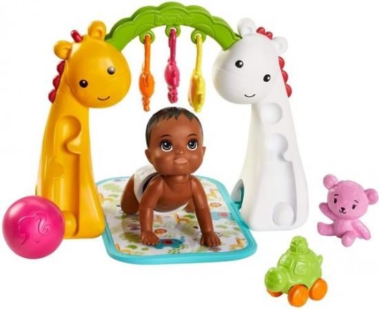 Barbie Skipper Babysitters Inc.Crawling and Playtime Playset with Baby