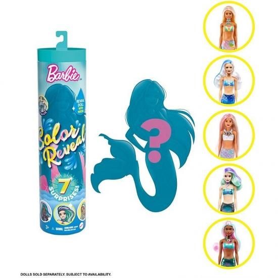 mermaid color reveal barbie