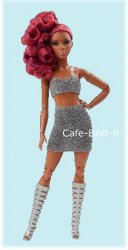 Barbie Looks Doll #7(Petite, Curly Red Hair)