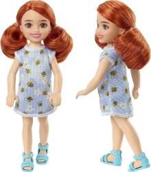 Barbie Chelsea （Red Hair ）In Bumblebee Dress