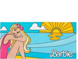 Barbie Super Soft Cotton Beach Towel