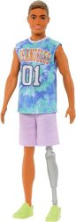 Barbie Ken Fashionistas Doll #212 with Prosthetic Leg