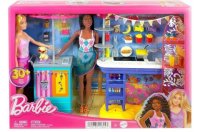 Barbie Beach Boardwalk Playset With Barbie Brooklyn & Malibu Dolls