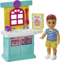 Barbie Skipper Babysitters Inc. Accessories Set with Small Toddler Doll & Kitchen Playset