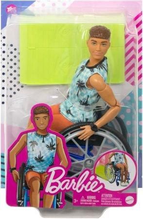 Barbie Ken Fashionistas Doll #195 with Wheelchair
