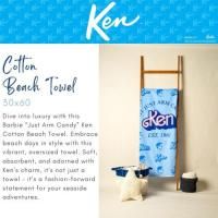 Franco Collectibles Barbie Movie Ken Super Soft Cotton Bath Towel