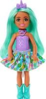 Barbie Unicorn Chelsea Doll with Green Hair