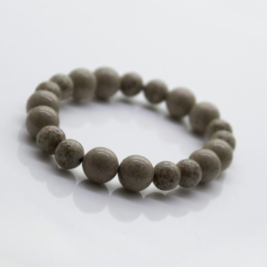 Amazon | [GOLD STONE] 北投石 ブレスレット 12mm 台湾産