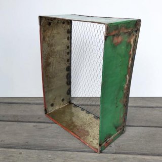 オープンシェルフ -A アイアンドラム缶 廃材利用 /カラー2色 【SDGs】(KMN-088) 