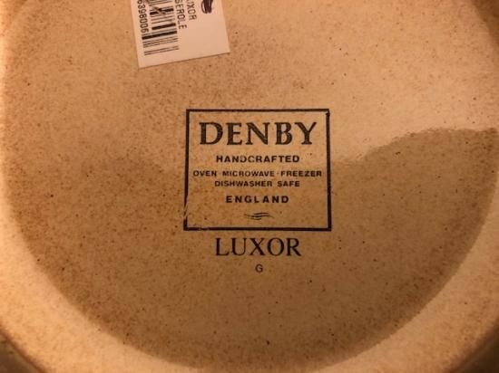 イギリス DENBY(デンビー) LUXOR(ルクソール) キャセロール