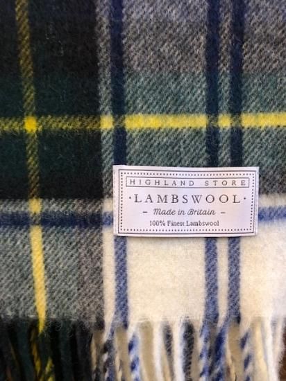 口コミ・レビューで人気商品を探そう HIGHLAND イギリス 18000円→13000円 STORE タータン ラムウール 小物
