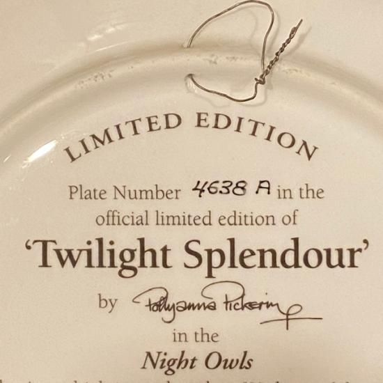 イギリス ウエッジウッド LIMITED EDITION 'Twilight Splendour
