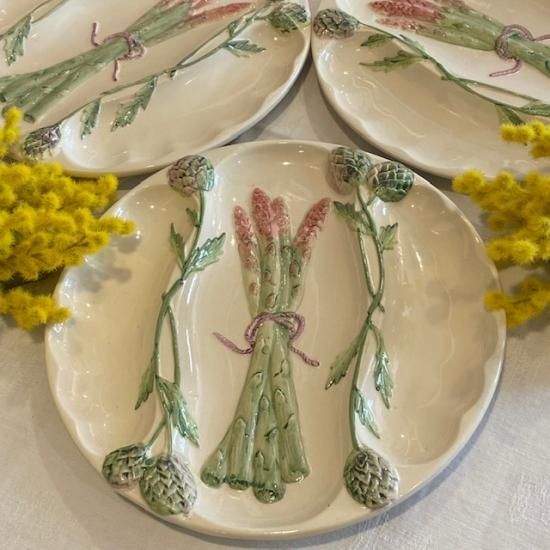アスパラガスと転写の組み合わせ バルボティーヌ *状態良 アスパラガスと転写の組み合わせ バルボティーヌ *状態良 | chez