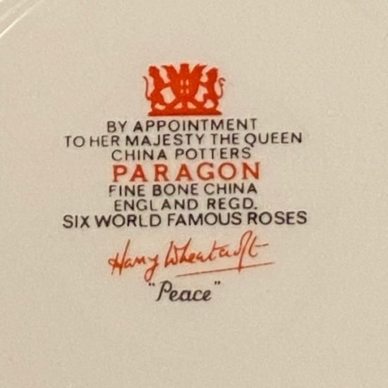 イギリス PARAGON(パラゴン) SIX WORLD FAMOUS ROSES 