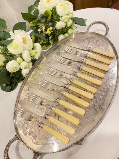 berndorf ナイフ＆フォーク 12本セット シルバープレート ベルンドルフ