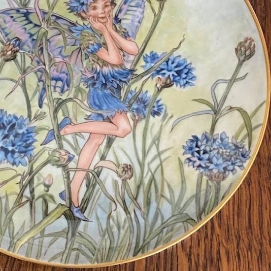ビレロイ&ボッホ - シシリーメアリーバーカー フェアリープレート ドイツ Villeroy＆Boch(ビレロイ＆ボッホ) The Cornflower Fairy