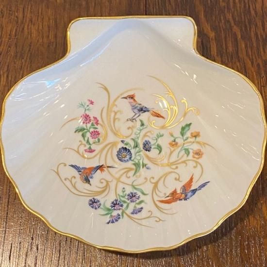 フランス リモージュボックス 花柄ピンク アンティーク雑貨