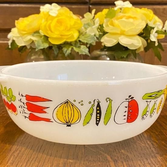 グラスベイク　フレンチキャセロールセット　箱付 グラスベイク食器 - 人気のファイヤーキング ジェダイなどを