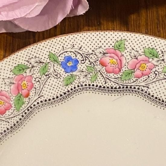 パラゴン PARAGON MAJESTY THE QUEEN ピンクローズ　2客 Beautiful Vintage English Paragon Her Majesty Queen Mary