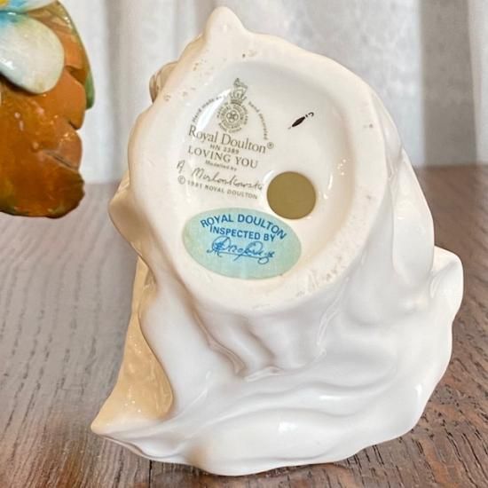 Just For You' 2001 ROYAL DOULTON Figurine Hand Made & Hand