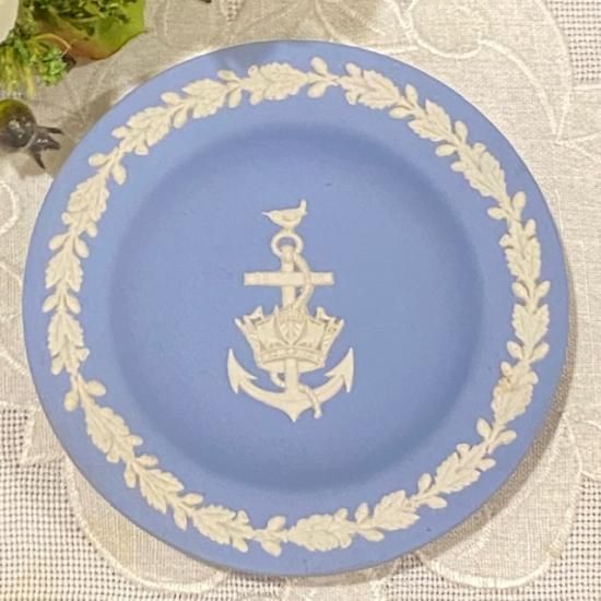 イギリス WEDGWOOD(ウエッジウッド) ジャスパーウエア ブルー イギリス WEDGWOOD(ウエッジウッド) ジャスパーウエア ブルー
