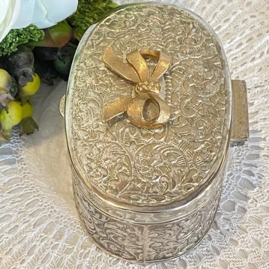 【GODINGER】 ビクトリアンのジュエリーボックス【シルバープレート】 GODINGER】 ビクトリアンのジュエリーボックス【シルバー