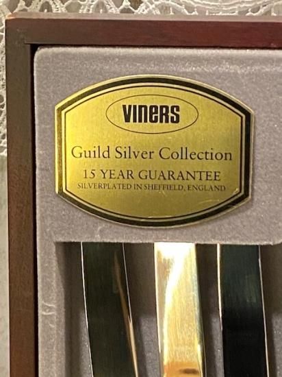 International silverplate カトラリー　7本セット イギリス Vlners GUILD SILVER PLATED CUTLERY COLLECTION