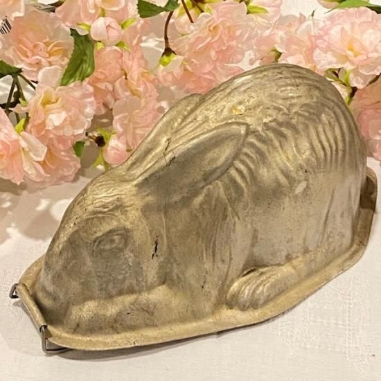 レア　イギリス　うさぎ　モールド　L 大きめ うさぎのゼリーモールド（16cm）小さいサイズ イギリス
