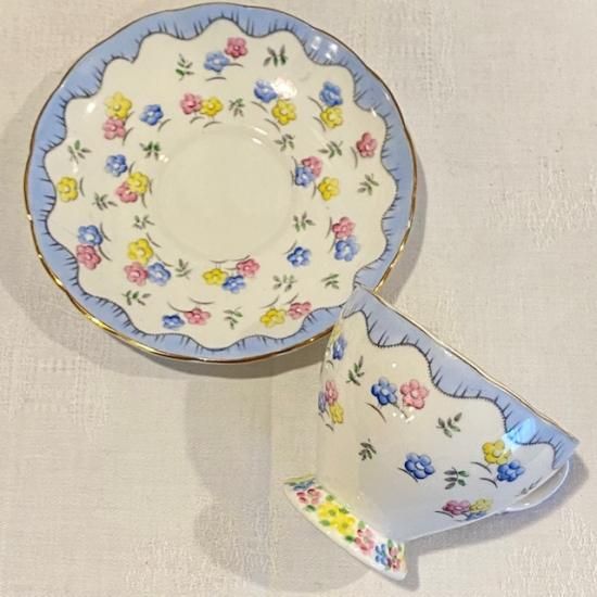 イギリス FOLEY CHINA(フォリーチャイナ） ティーカップ＆ソーサー