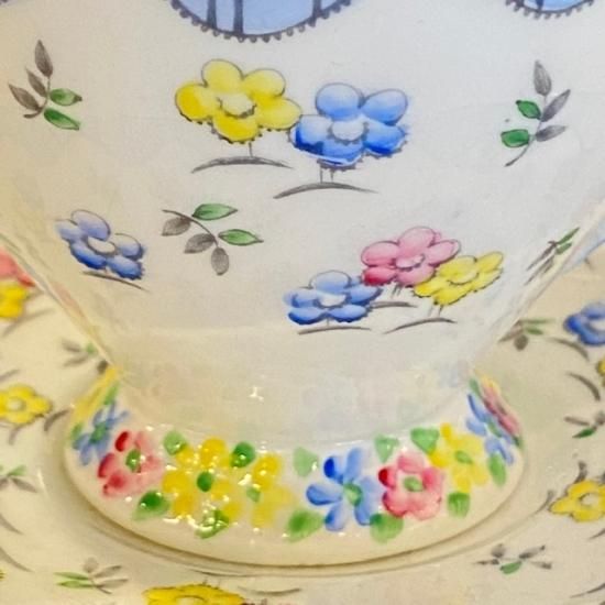 イギリス FOLEY CHINA(フォリーチャイナ） ティーカップ＆ソーサー