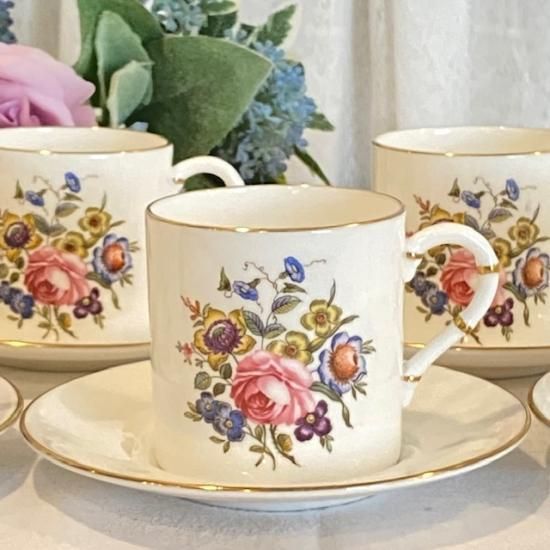 イギリス ROYAL WORCESTER(ロイヤルウースター) コーヒーカップ イギリス ROYAL WORCESTER(ロイヤルウースター) コーヒーカップ