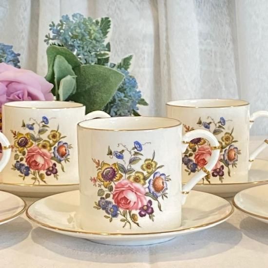 イギリス ROYAL WORCESTER(ロイヤルウースター) コーヒーカップ