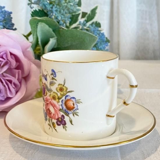イギリス ROYAL WORCESTER(ロイヤルウースター) コーヒーカップ