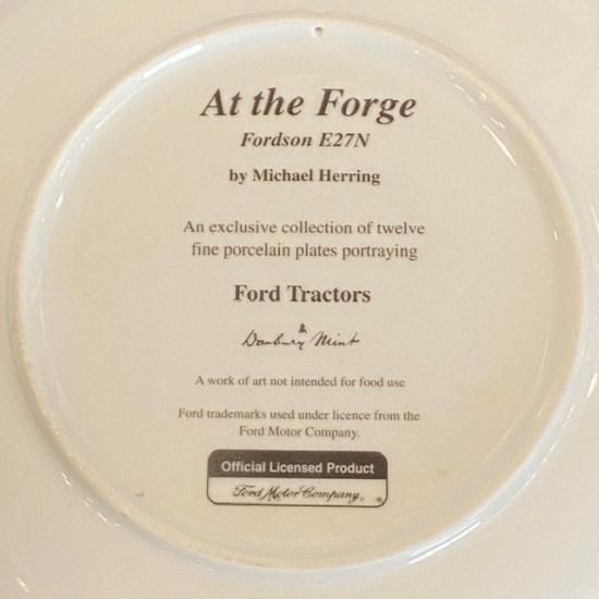 イギリス Dunbury Mint(ダンバリー・ミント) 'At the Forge' by イギリス Dunbury Mint(ダンバリー・ミント) 'At the Forge' by