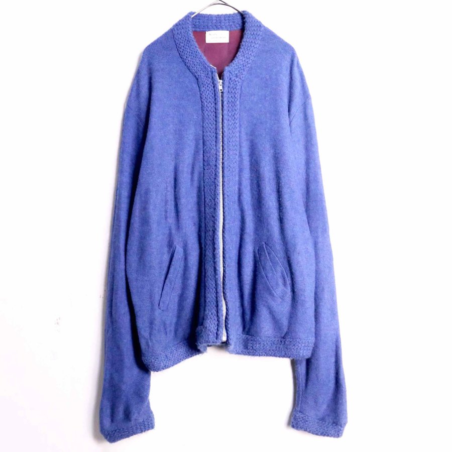 【Garden】60’s ”Sears” pale blue zip-up knit jacket
