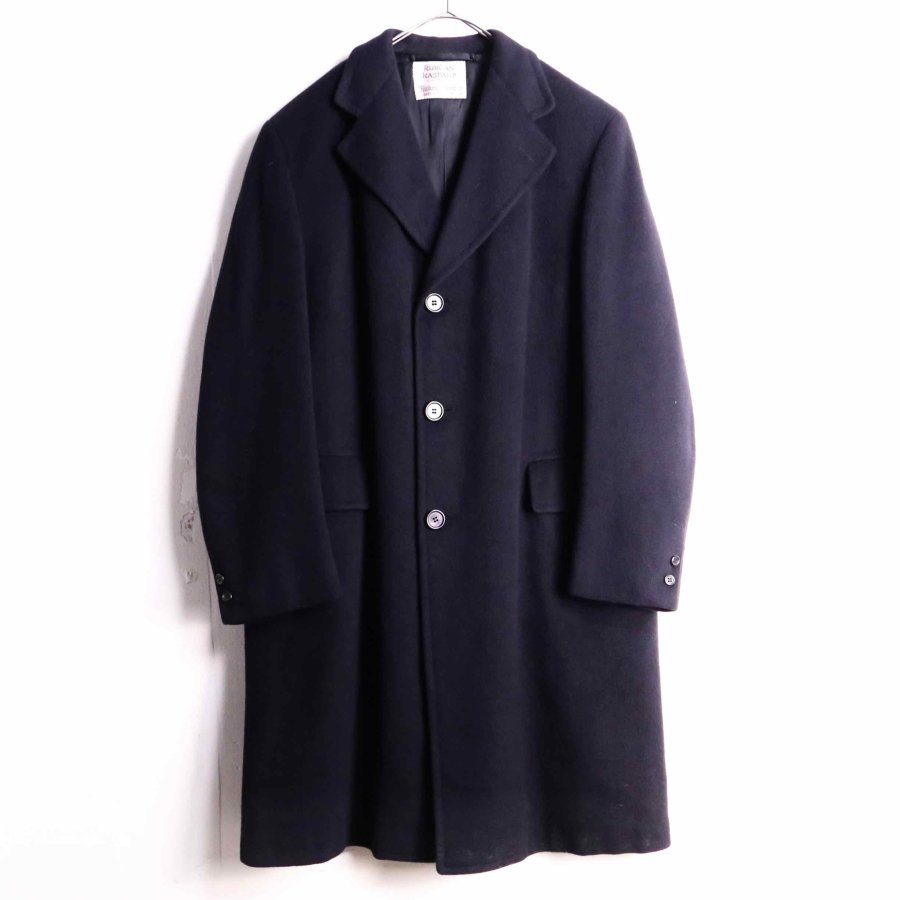 【Garden】all cashmere black chester coat
