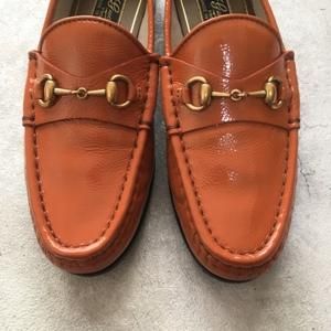 ヴィンテージ Gucci グッチ ホースビットローファー サイズ7 ダークブラウン Lamadri ラマドリオンラインショップ