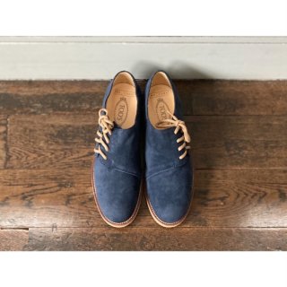 TODS.laceupshoes.navy 36 1/2