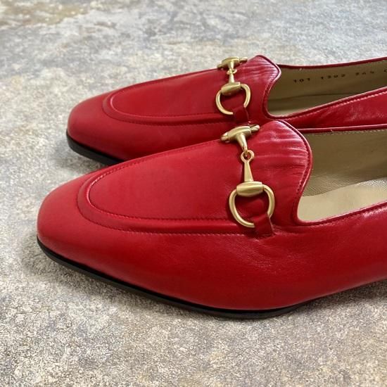 日本ショップ GUCCI グッチ ミケーレ ベルベット スリッパ ローファー