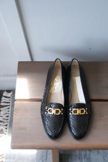 S.Ferragamo.loufers.black.5 1/2