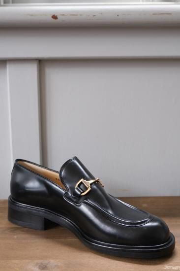 【極美品】GUCCI 36 1/2 GGロゴ ローファー 黒 イタリア製23.5 楽天市場】【中古】GUCCI ローファー レザー ブラック 表記