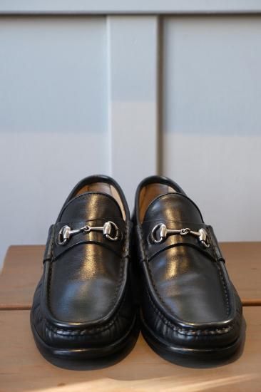 GUCCIホースビットローファー | ブラック×シルバー - lamadri GUCCIホースビットローファー | ブラック×シルバー - lamadri